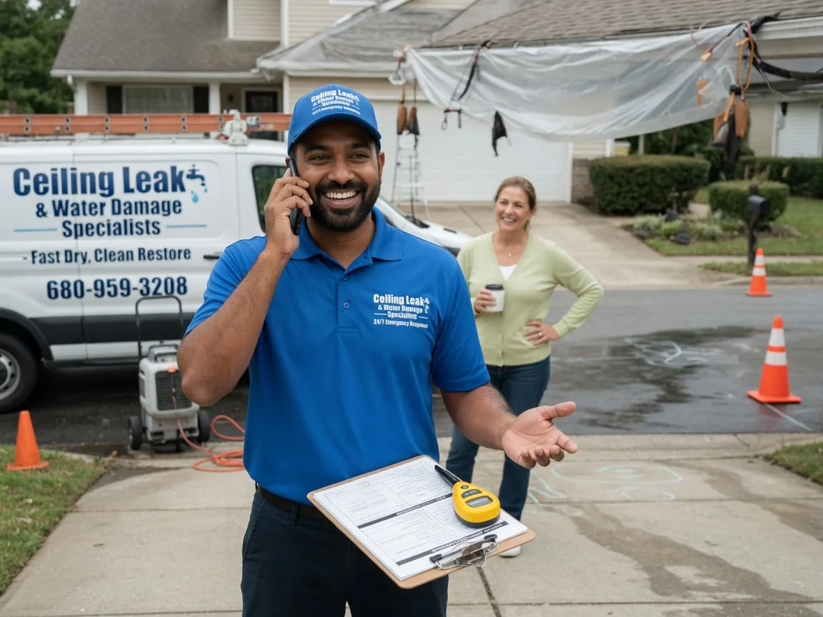Ceiling Leak Cleanup Gallitzin, PA FAQs